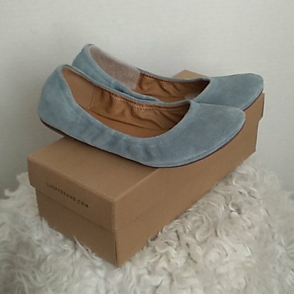 Lp erin Suede ballerina flats